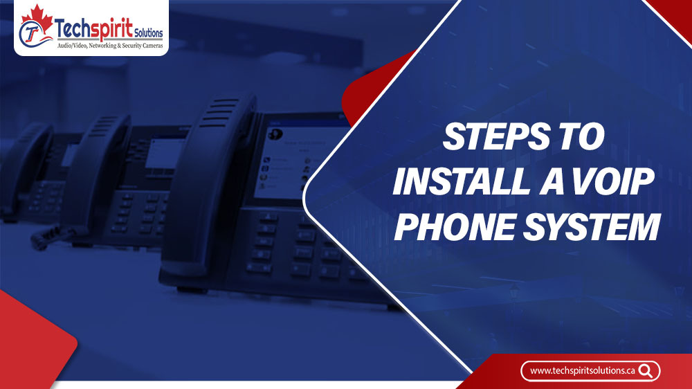 install a voip phone system